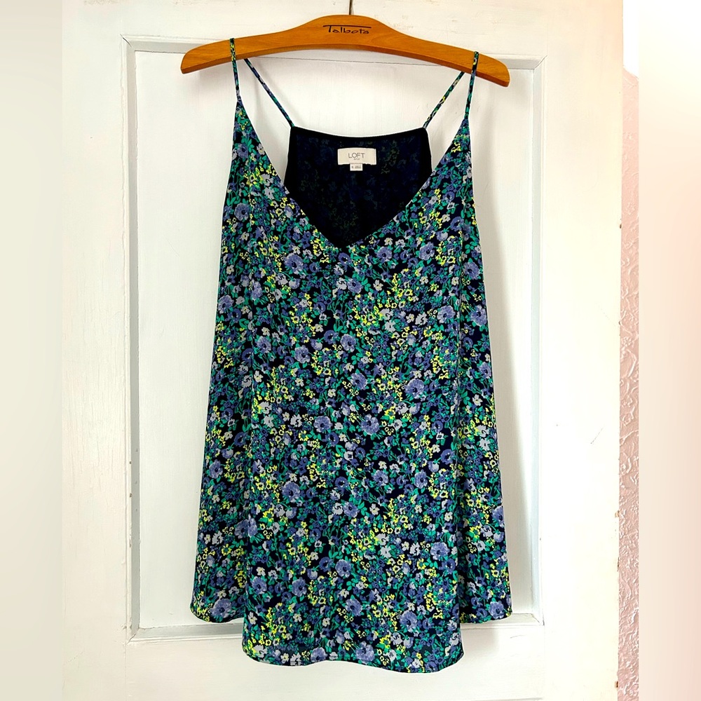 Ditsy Floral Lined Camisole Top
